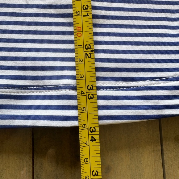 Tommy Bahama Striped Sleeveless Dress Blue White Size S/P vacation - Picture 9 of 10